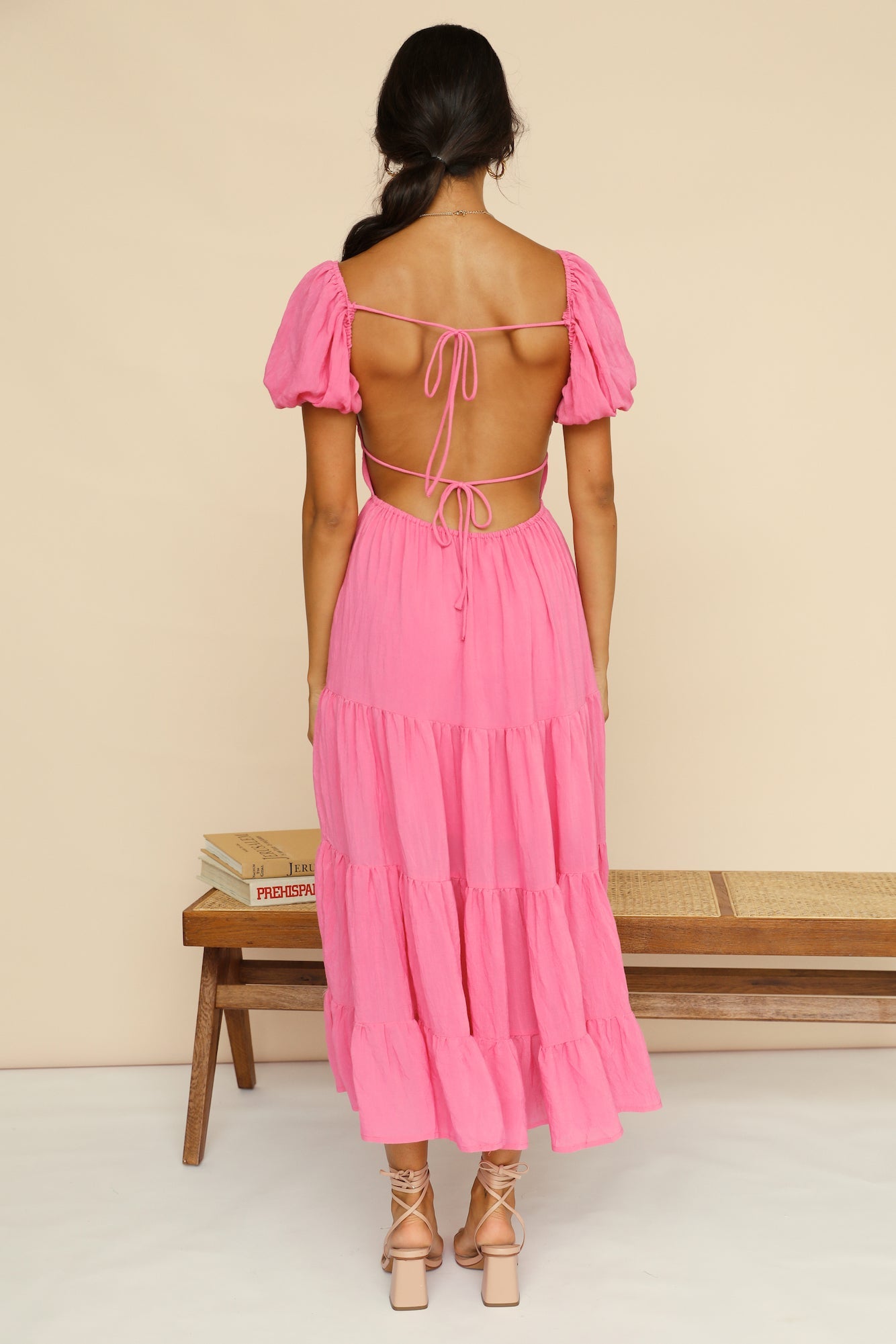 Serendipitous Moments Maxi Dress Pink
