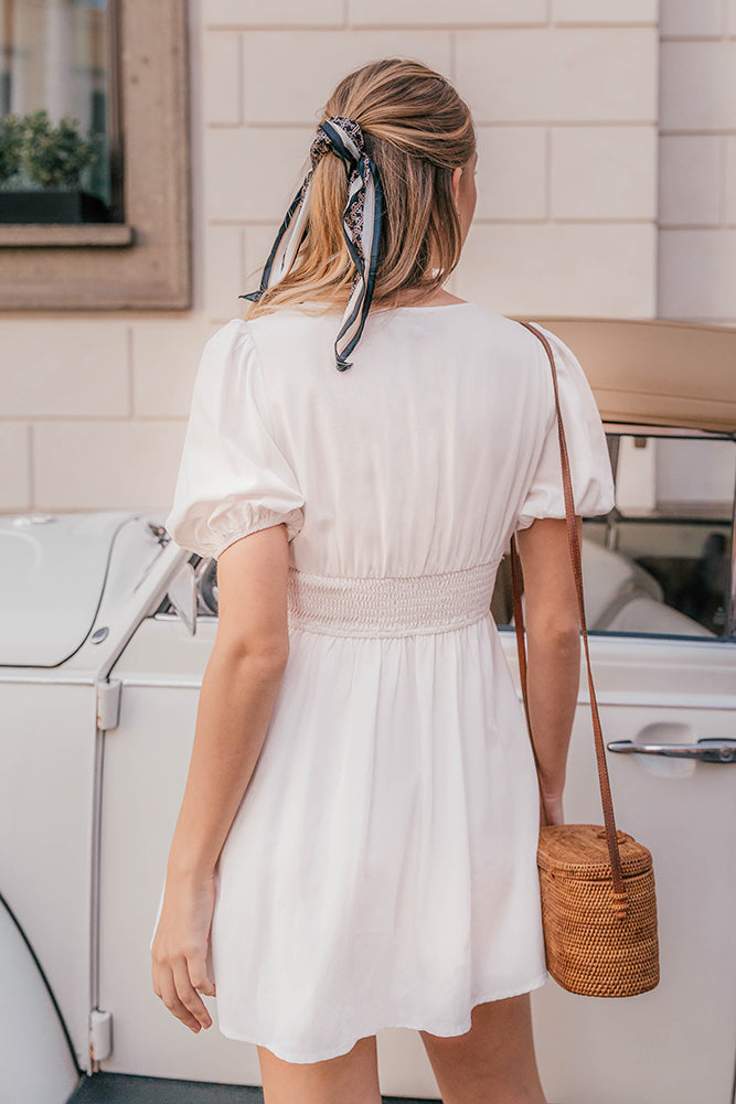Denpasar Dress White