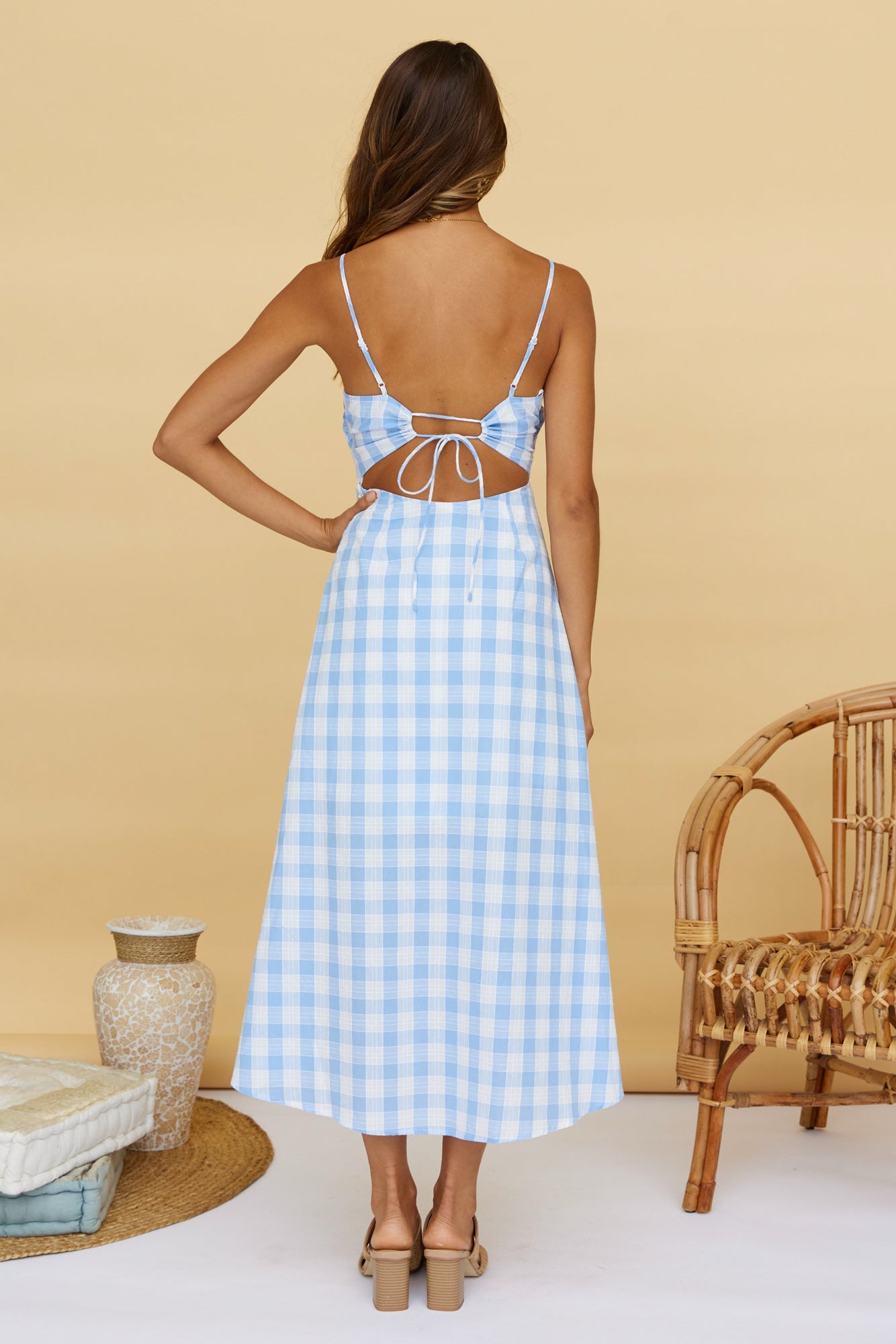 Never Cloudy Maxi Dress Blue