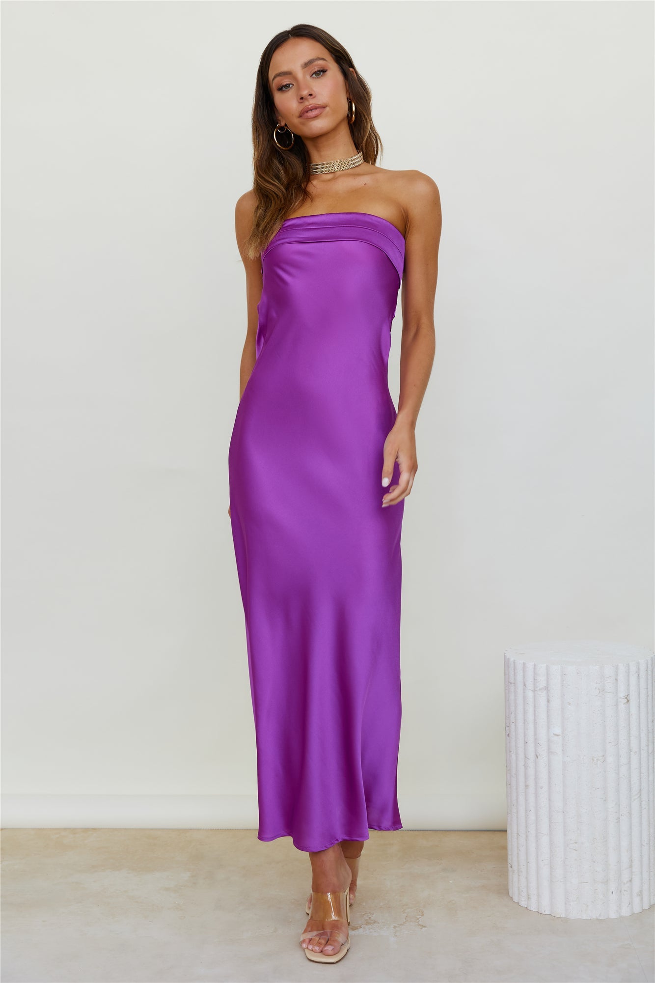 Acadia Maxi Dress Purple