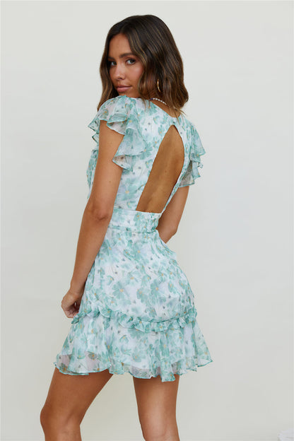 Jupiter Rising Dress Green