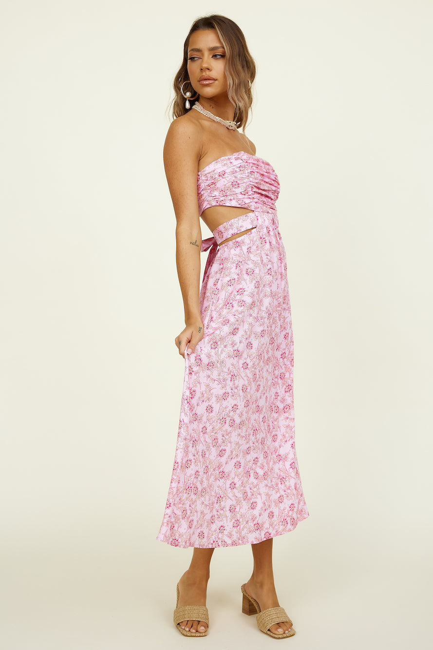 Forever Dreaming Maxi Dress Pink