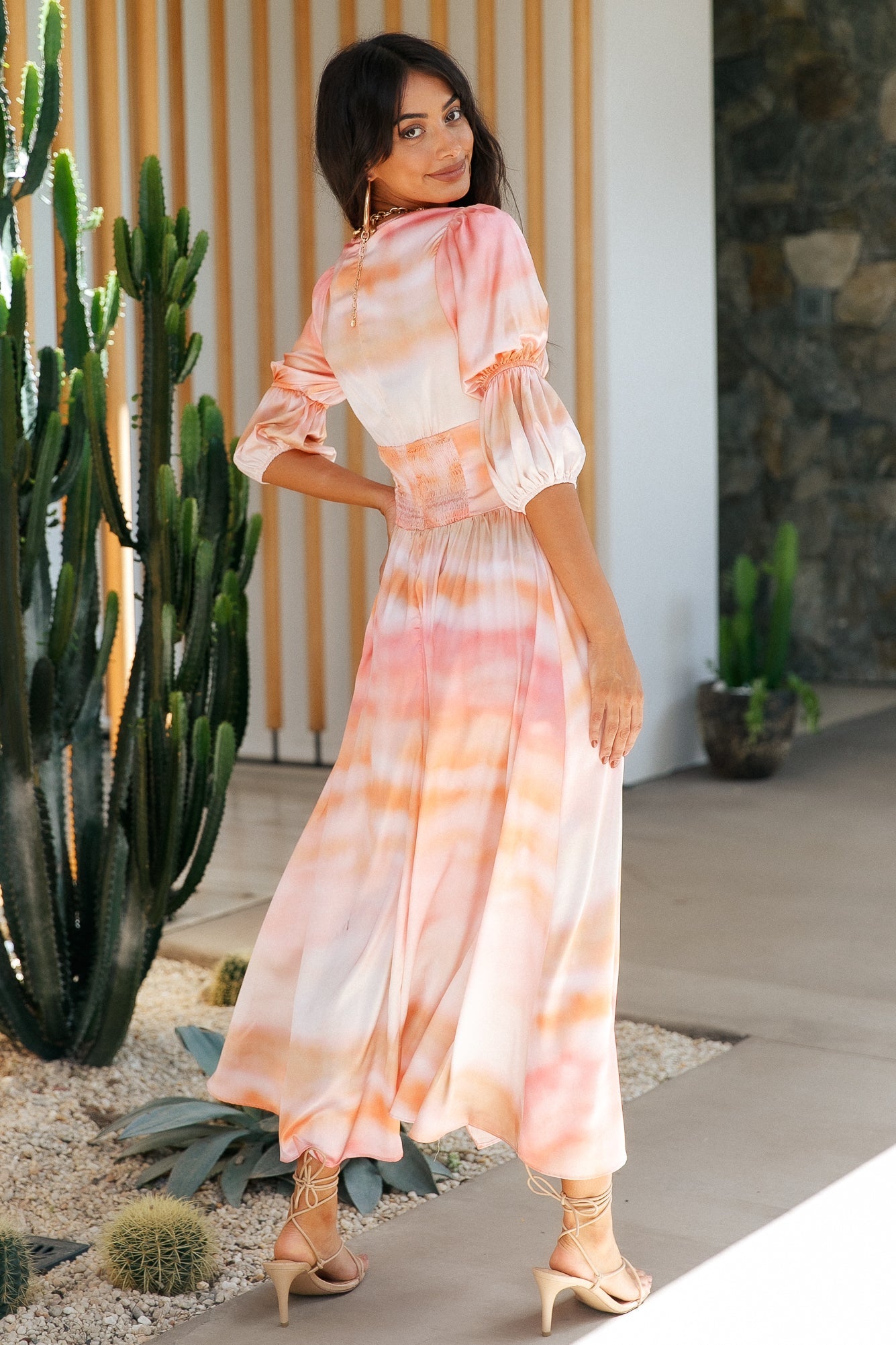 Chasing Venus Maxi Dress Pink