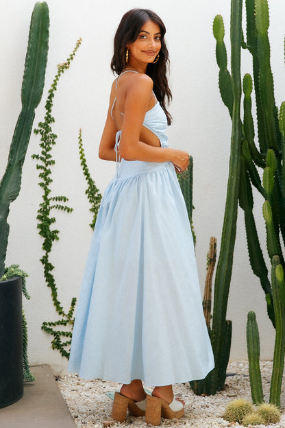 Marais Maxi Dress Blue