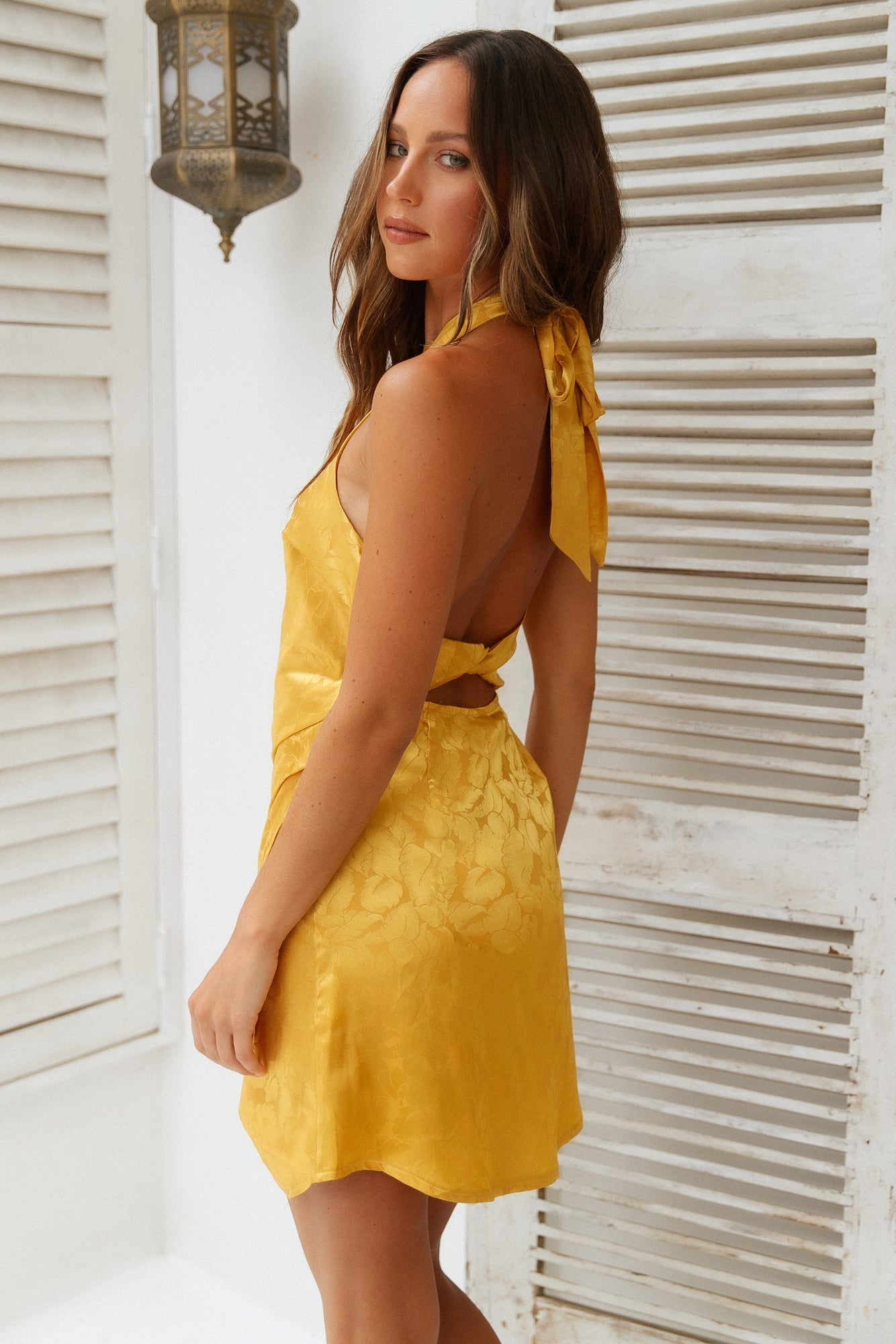 Surprise Me Dress Yellow
