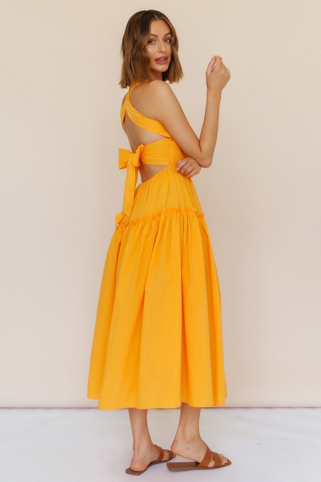 Everything Under The Sun Maxi Dress Orange