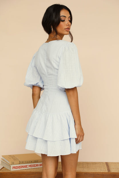 Vanilla Essence Dress Blue