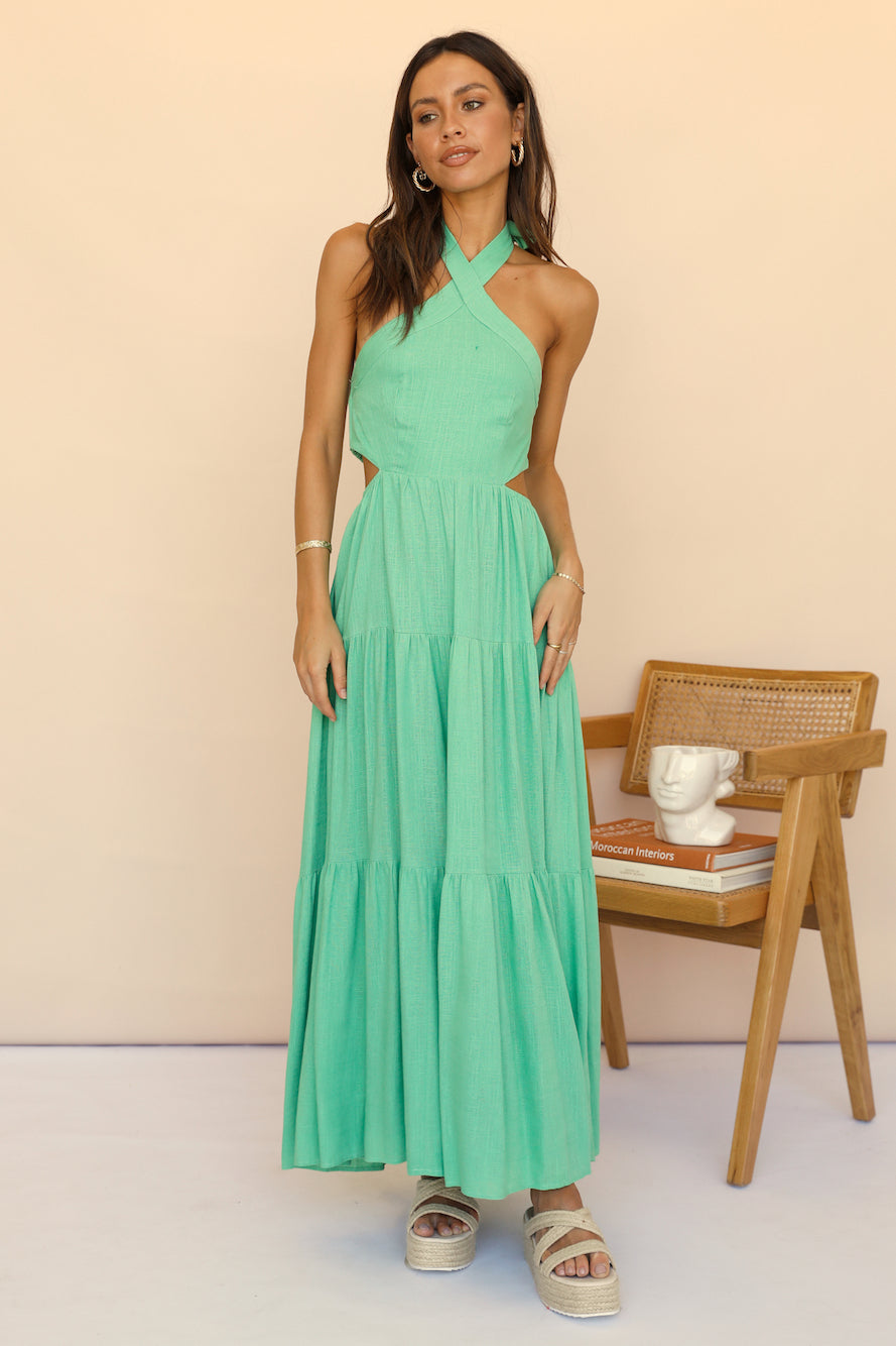 Matira Maxi Dress Green