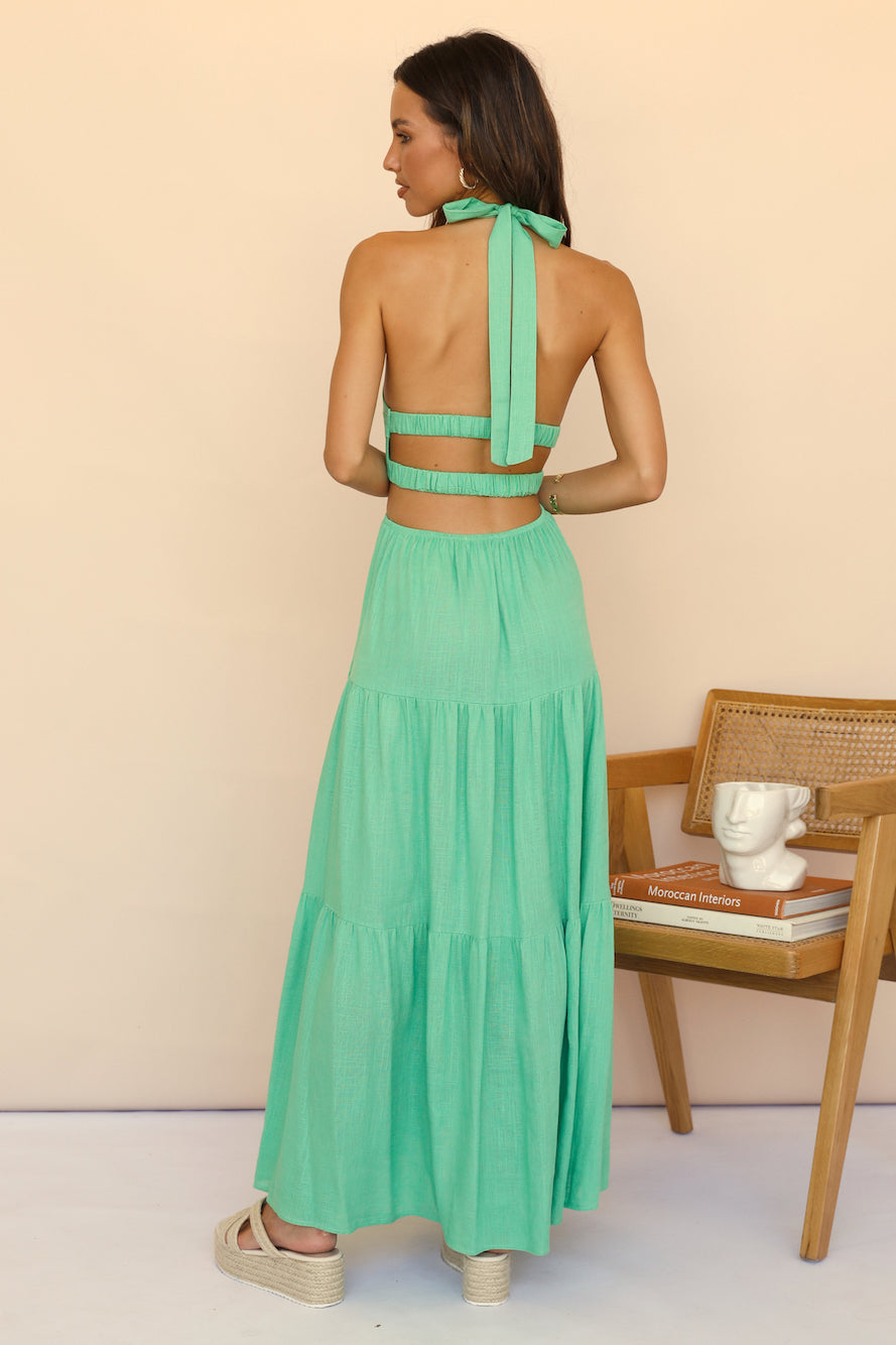 Matira Maxi Dress Green