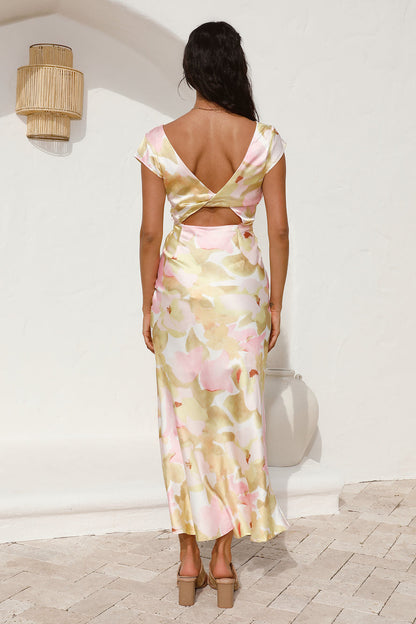 Be Back Soon Maxi Dress Pink