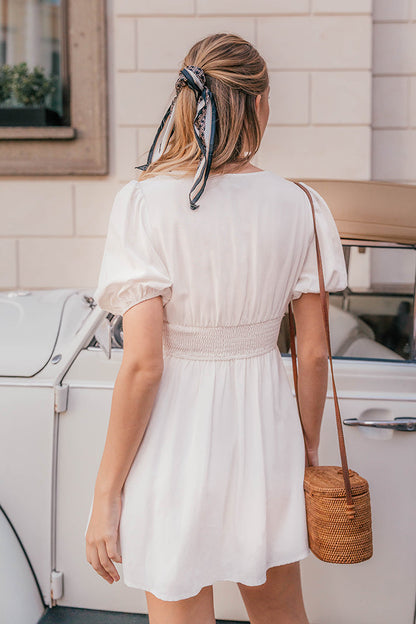 Denpasar Dress White